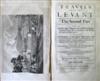 TRAVEL  THEVENOT, JEAN. The Travels of Monsieur de Thevenot into the Levant.  1687
